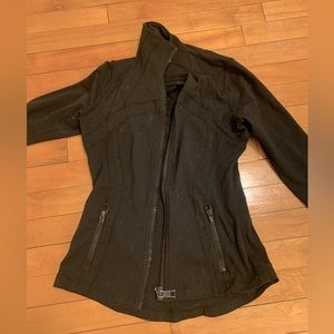 Black Lululemon Define Jacket in Black, size 6
